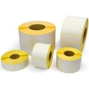 Etykiety na rolce Emerson 58x43mm białe (800)