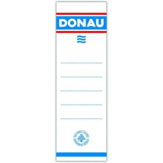 Etykiety na segregator Donau 54x153mm samoprzylepne (20)