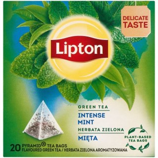 HERBATA LIPTON PIRAMID's GREEN z MIĘTĄ (20)