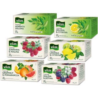 HERBATA VITAX INSPIRATIONS ZIELONA (20)