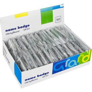 IDENTYFIKATOR 55x90mm KLIPS + AGRAFKA (50)