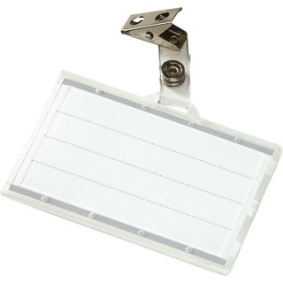 Identyfikator Donau 87x54mm z klipsem