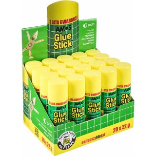 KLEJ W SZTYFCIE AMOS 22g