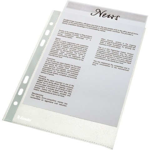 KOSZULKI ESSELTE A5/43µm GROSZKOWE (100)