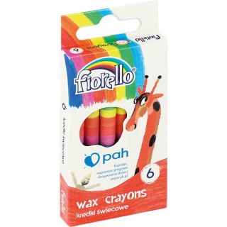 KREDKI ŚWIECOWE FIORELLO 6 KOLORÓW
