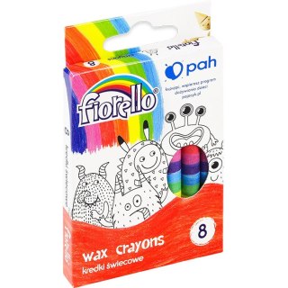 KREDKI ŚWIECOWE FIORELLO 8 KOLORÓW