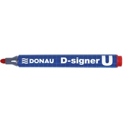 Marker permanentny Donau D-Singer U czerwony