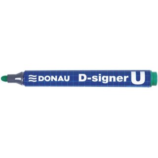 Marker permanentny Donau D-Singer U zielony