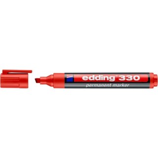 Marker permanentny Edding 330 czerwony