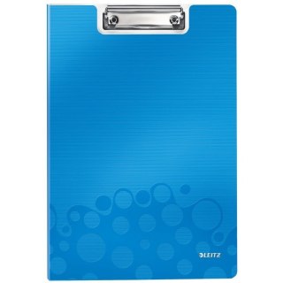 TECZKA Z KLIPEM LEITZ WOW A4 NIEBIESKA