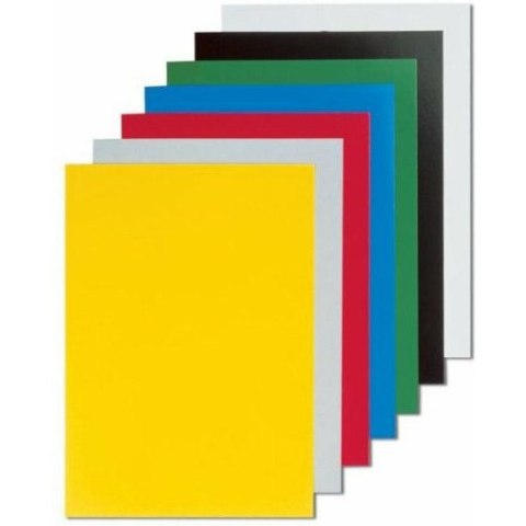 Okładki do bindownicy Fellowes A4 chromo białe (100)