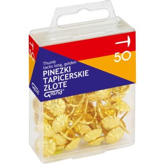PINEZKI TAPICERSKIE ZŁOTE (50)