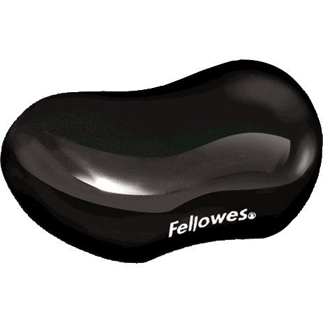 PODKŁADKA POD NADGARSTEK FELLOWES CRYSTAL CZARNA