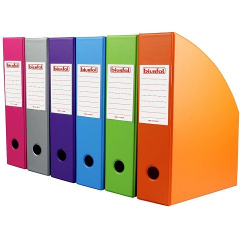 POJEMNIK NA DOKUMENTY BIURFOL A4/7cm BŁĘKITNY