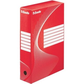 PUDŁO DO ARCHIWIZACJI ESSELTE A4/80mm CZERWONE