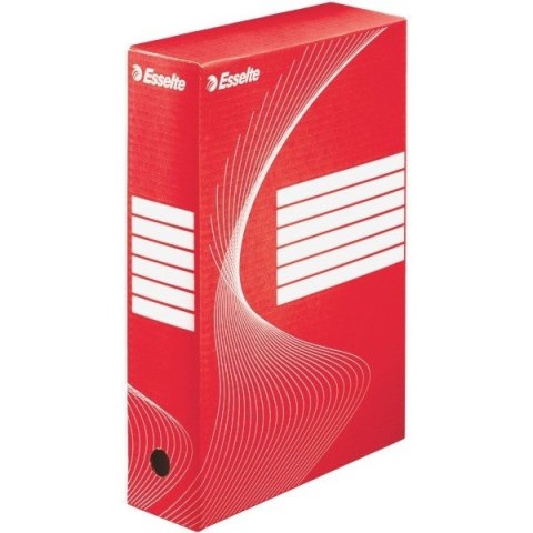 PUDŁO DO ARCHIWIZACJI ESSELTE A4/80mm CZERWONE