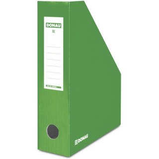 Pojemnik na dokumenty Donau A4/80mm kartonowy zielony