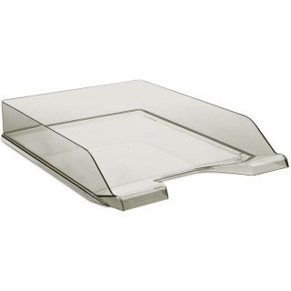 Półka na dokumenty Donau A4 transparentna dymna