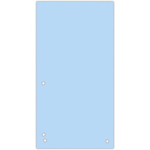 Przekładki kartonowe Donau 1/3 A4 niebieskie (100)