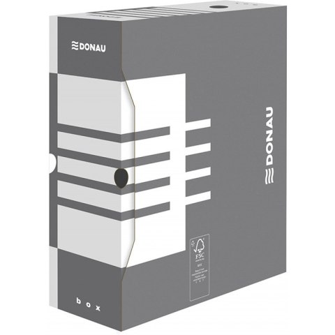 Pudło do archiwizacji Donau A4/120mm szare