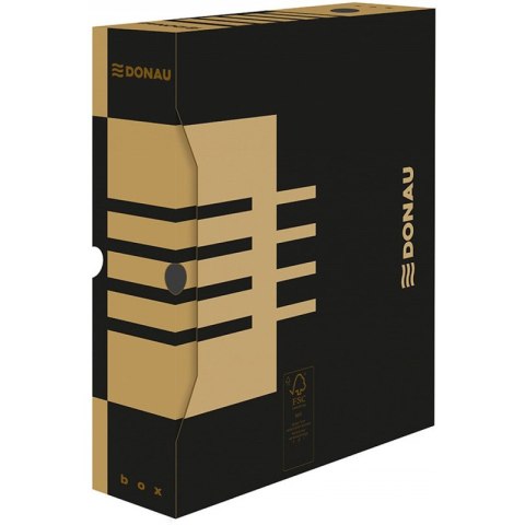 Pudło do archiwizacji Donau A4/80mm brązowe