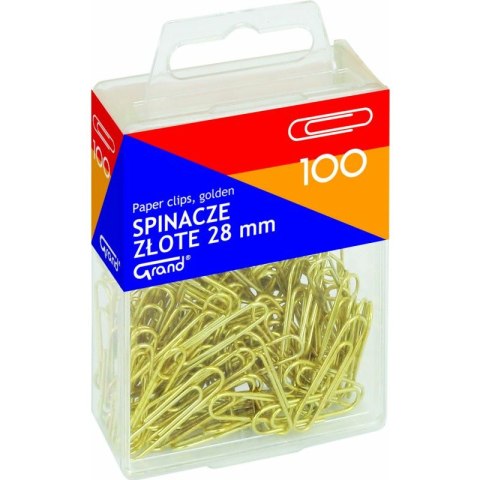 SPINACZE ZŁOTE 28mm (100)
