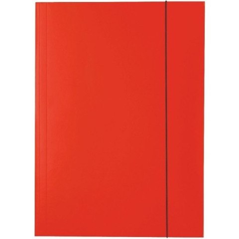 TECZKA KARTONOWA Z GUMKĄ ESSELTE A4/400g CZERWONA