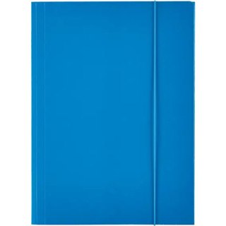 TECZKA KARTONOWA Z GUMKĄ ESSELTE A4/400g NIEBIESKA