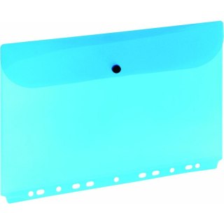 TECZKA KOPERTOWA WPINANA A4 NIEBIESKA