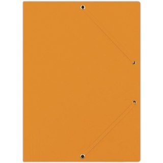 Teczka preszpanowa z gumką Donau A4 pomarańczowa