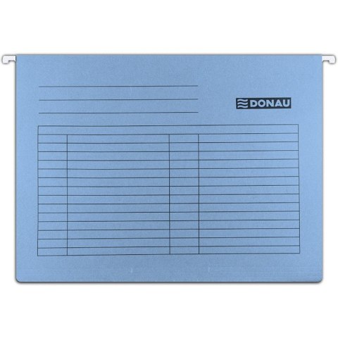 Teczka zawieszana Donau A4 niebieska (5)