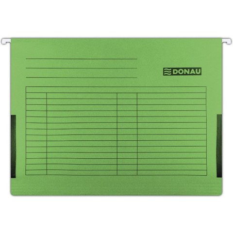 Teczka zawieszana Donau A4 (z bokami) zielona (5)