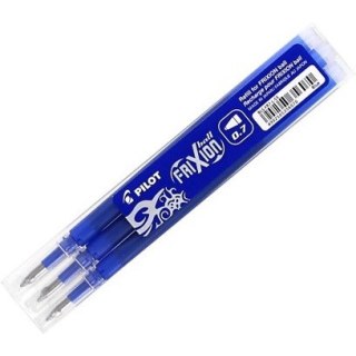 Wkłady wymazywalne Pilot Frixion M 0.7mm niebieskie (3)