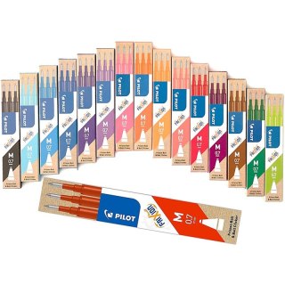 Wkłady wymazywalne Pilot Frixion M 0.7mm pomarańczowe (3)