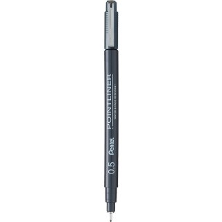 Cienkopis Pentel PointLiner 0.5mm czarny