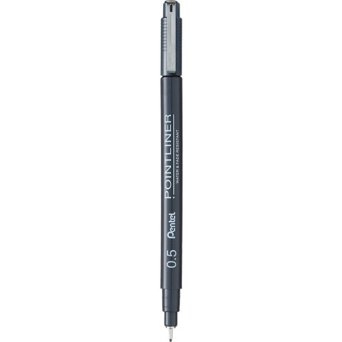 Cienkopis Pentel PointLiner 0.5mm czarny