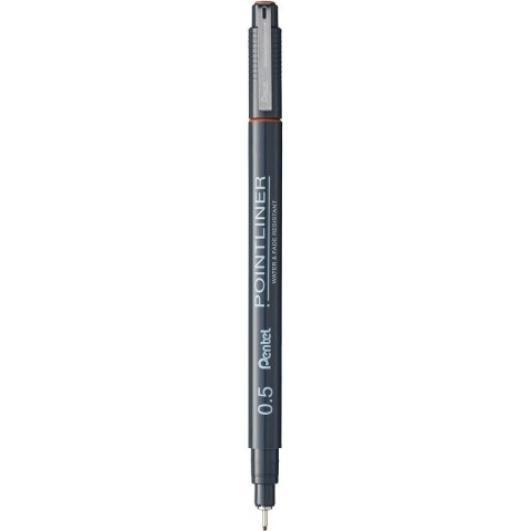 Cienkopis Pentel PointLiner 0.5mm miedziany