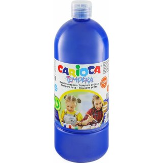 Farba tempera Carioca 1000ml granatowa