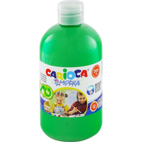 Farba tempera Carioca 500ml zielona