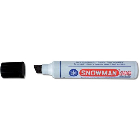 MARKER PERMANENTNY SNOWMAN JUMBO 600 CZARNY