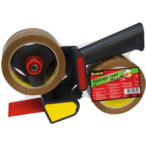 PODAJNIK DO TAŚMY PAKOWEJ SCOTCH + 2 ROLKI TAŚMY