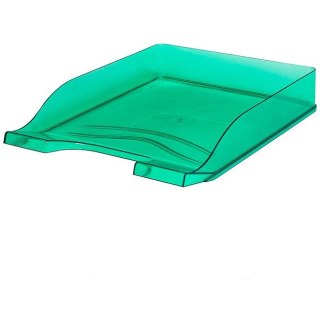PÓŁKA NA DOKUMENTY BANTEX PRZEZROCZYSTA ZIELONA