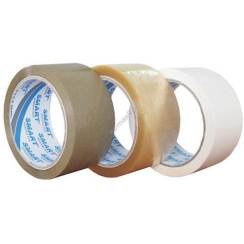 TAŚMA PAKOWA SMART 48mm/46m KAUCZUK BIAŁA