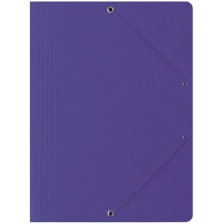 TECZKA PRESZPANOWA Z GUMKĄ BANTEX A4 FIOLETOWA