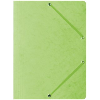 TECZKA PRESZPANOWA Z GUMKĄ BANTEX A4 JASNOZIELONA