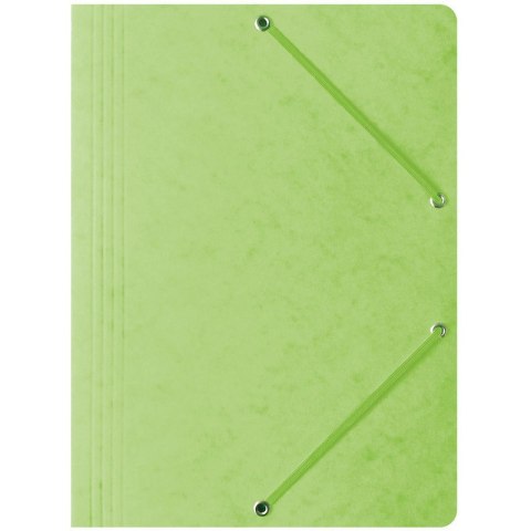TECZKA PRESZPANOWA Z GUMKĄ BANTEX A4 JASNOZIELONA