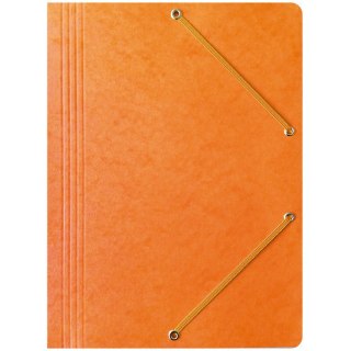 TECZKA PRESZPANOWA Z GUMKĄ BANTEX A4 POMARAŃCZOWA