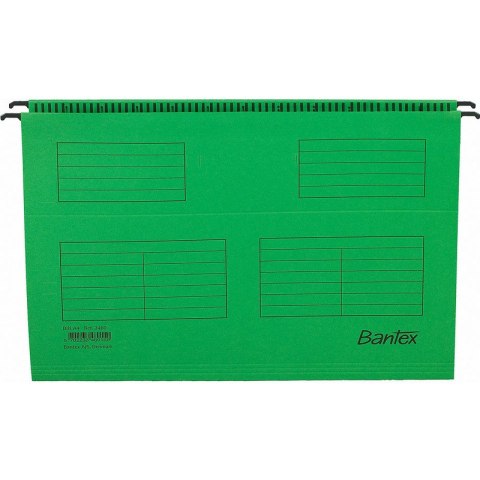 TECZKA ZAWIESZANA BANTEX A4 ZIELONA