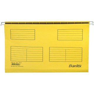 TECZKA ZAWIESZANA BANTEX A4 ŻÓŁTA