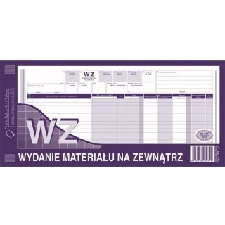 WYDANIE MATERIAŁU NA ZEWNĄTRZ 1/3 A3 (WIELOKOPIA)